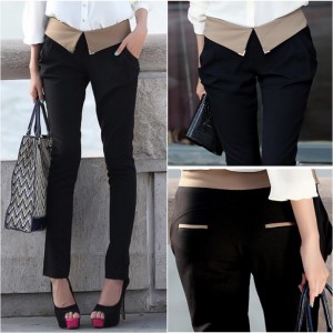 NEW-ARRIVAL-good-quality-OL-waist-metal-decoration-harlan-font-b-pant-b-font-women-font