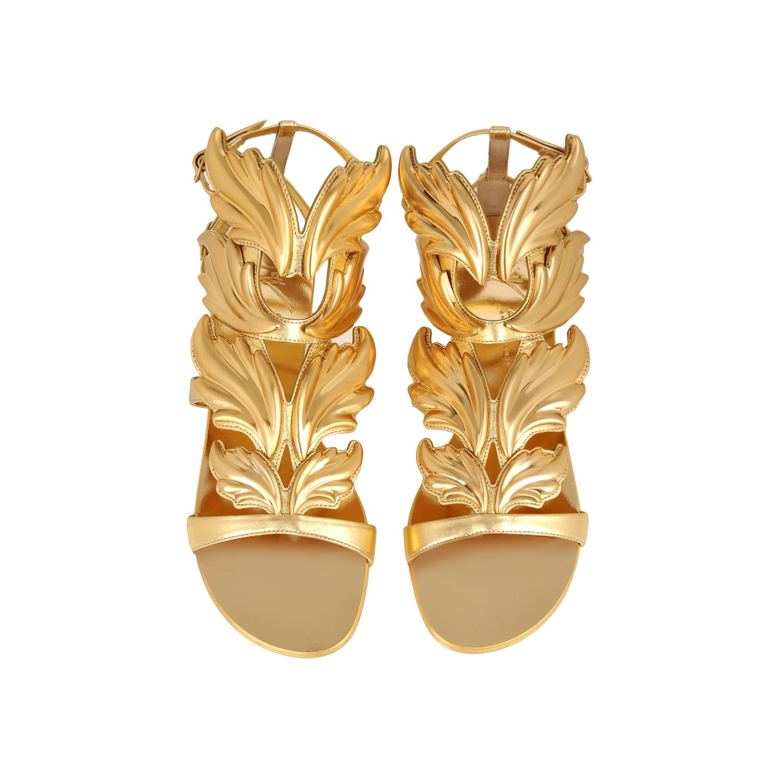 giuseppe gold sandals